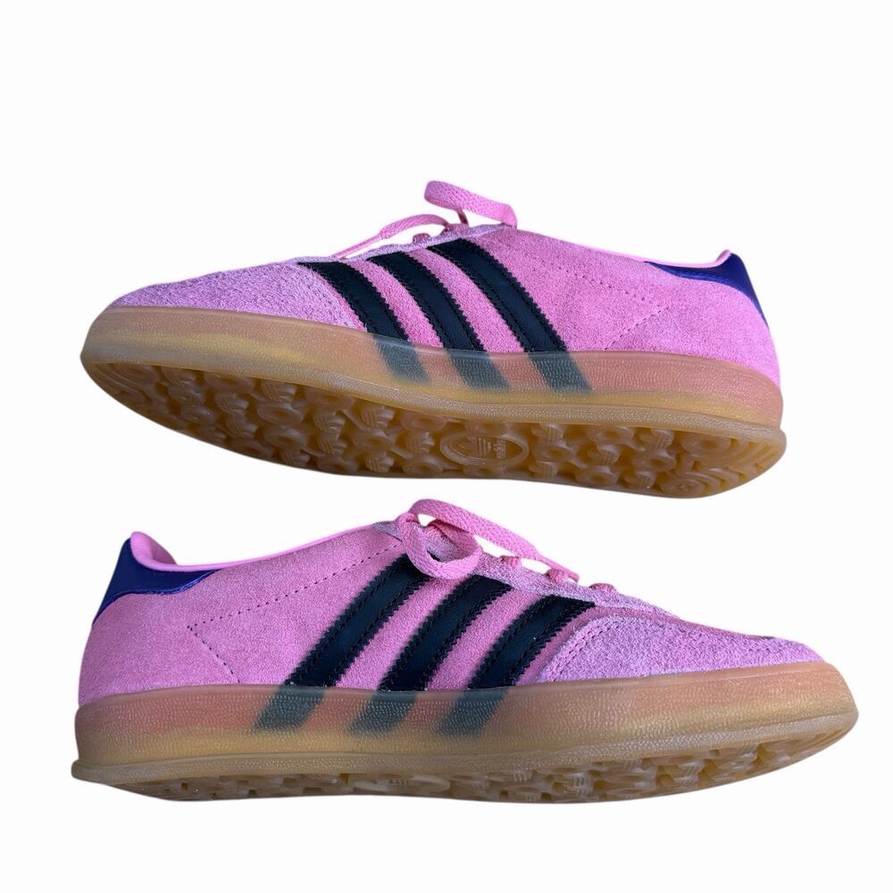 adidas Originals Gazelle Indoor W Bliss Pink Purple Gum Women Sz 6 Shoe IE7002 - Picture 8 of 12